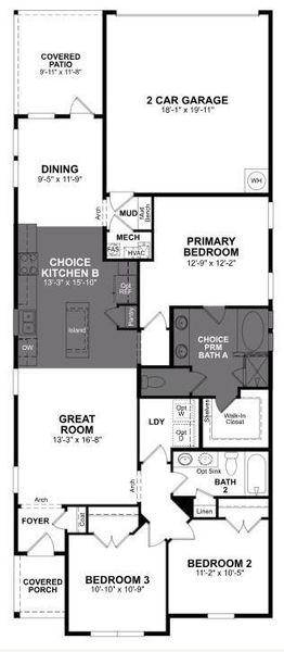 Beazer Homes Wildflower Ranch Salado Floorplan. Beazer Homes Wildflower Ranch Salado Floorplan.