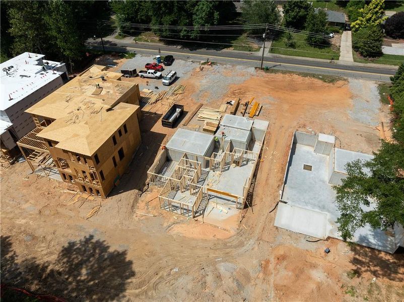 In-progress construction of a new home in , Atlanta, GA (Image 6).
