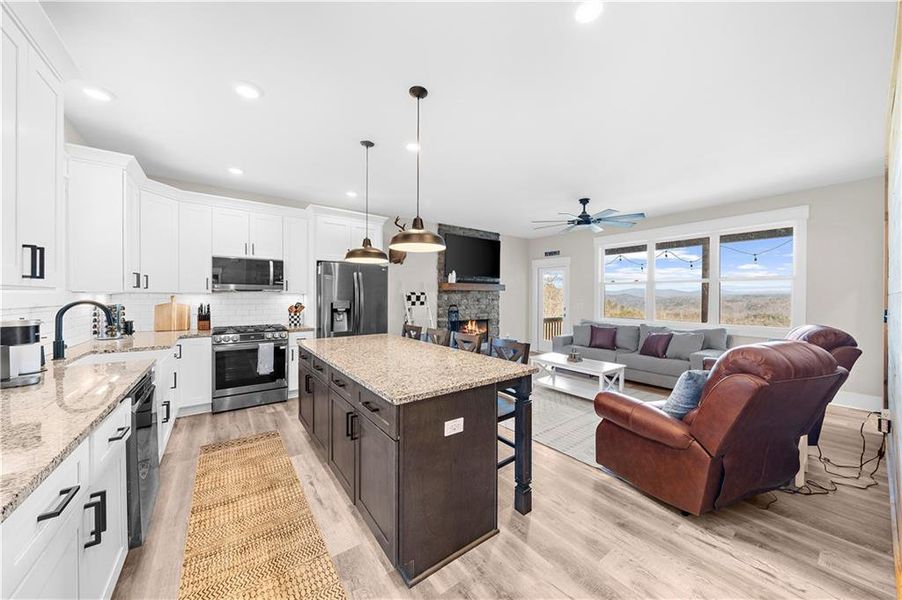Furnished interior view inside a new home in , Ranger (Image 5).