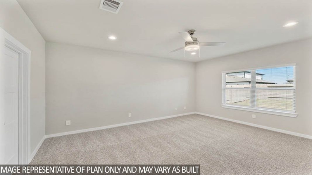 Representative unfurnished interior of a home built from the Diamond by D.R. Horton in Mill Creek Estates, Magnolia (Image 33). Representative unfurnished interior of a home built from the Diamond by D.R. Horton in Mill Creek Estates, Magnolia (Image 33).