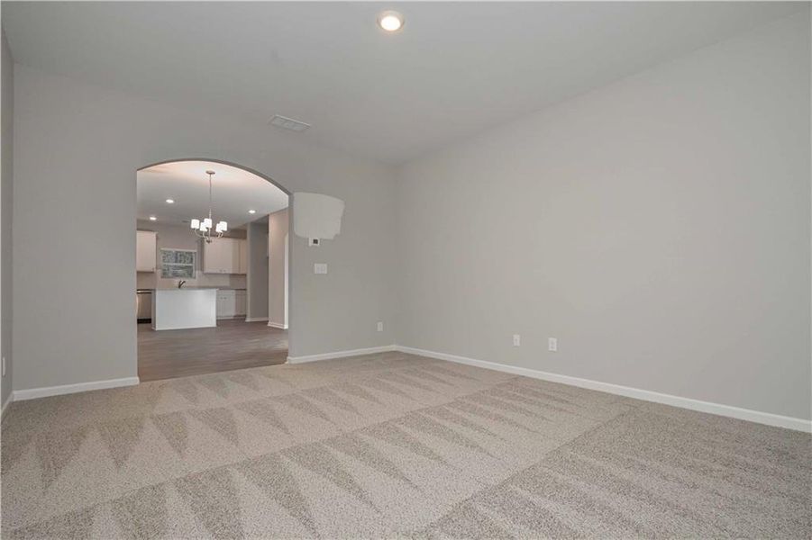 Spacious, unfurnished interior of a new home in , Newnan (Image 18). Spacious, unfurnished interior of a new home in , Newnan (Image 18).
