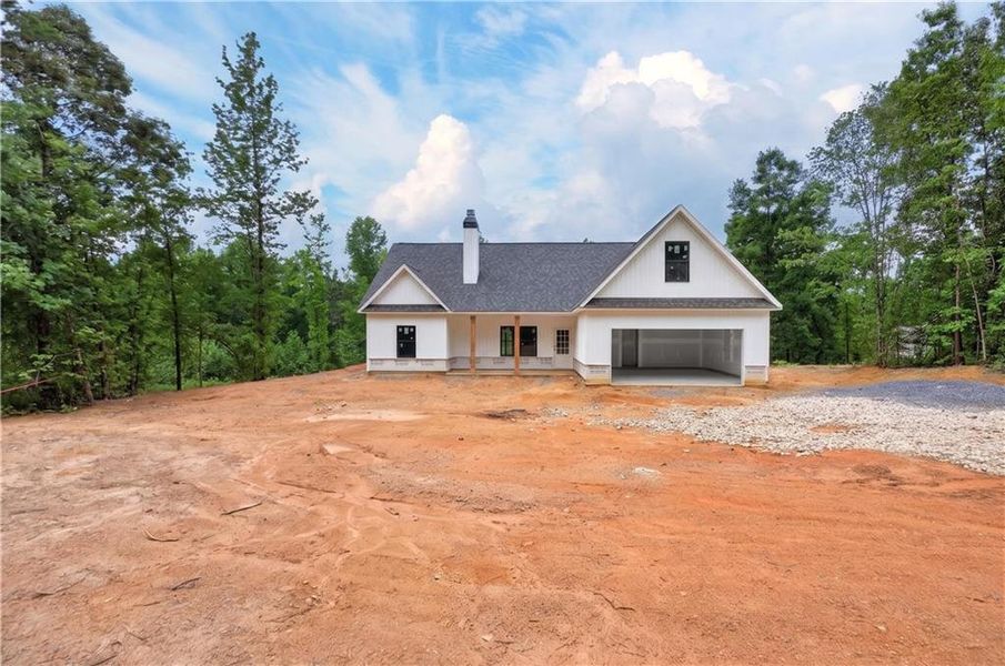 In-progress construction of a new home in , Silver Creek, GA (Image 36).
