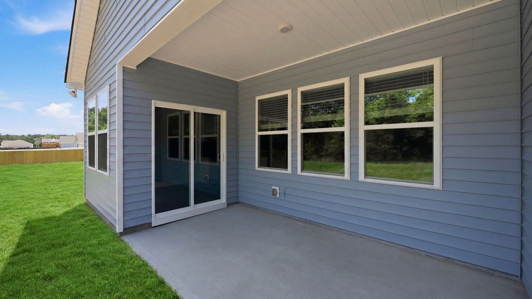 Exterior details and patio area of a home in Villa Grande, Winterville (Image 20). Exterior details and patio area of a home in Villa Grande, Winterville (Image 20).