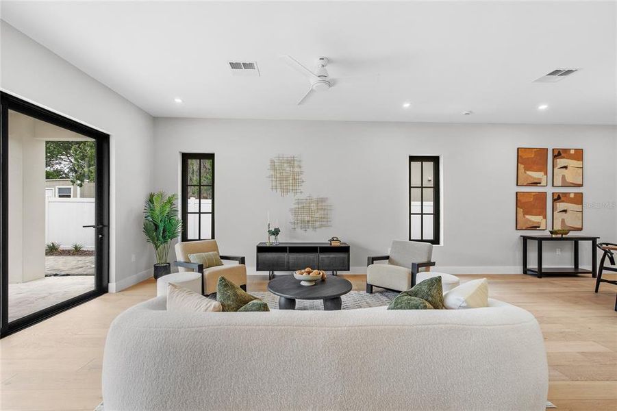 Furnished interior view inside a new home in , Orlando (Image 35). Furnished interior view inside a new home in , Orlando (Image 35).