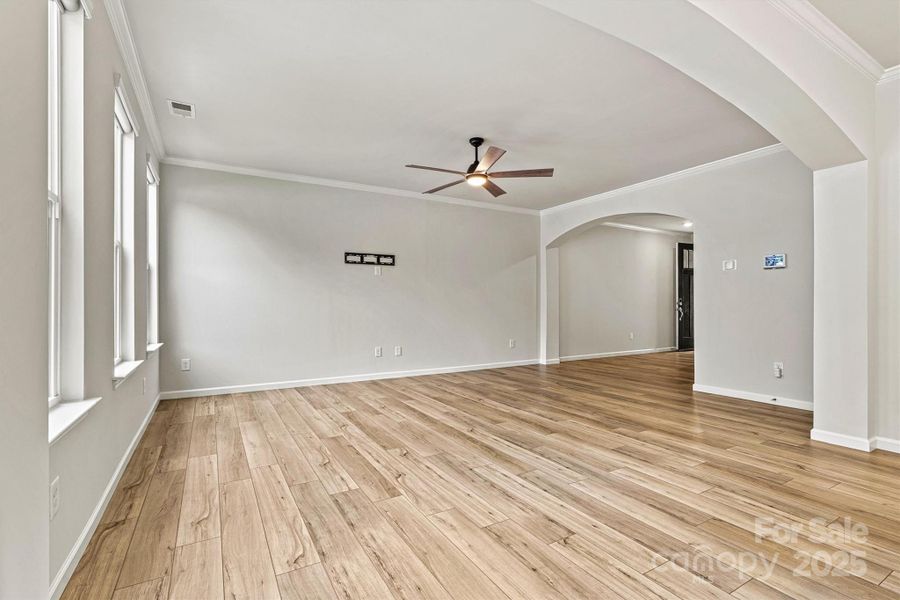Spacious, unfurnished interior of a new home in , Charlotte (Image 16). Spacious, unfurnished interior of a new home in , Charlotte (Image 16).