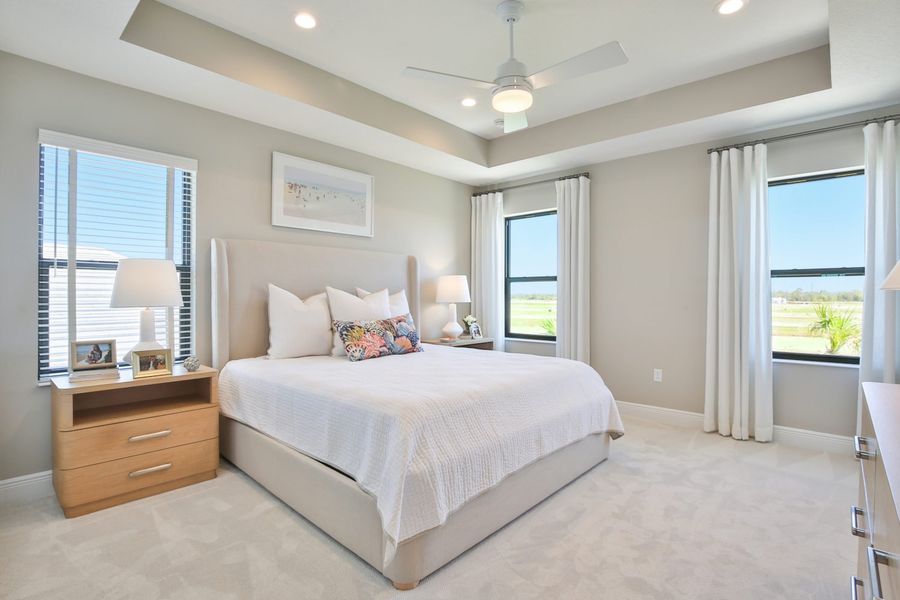 Representative furnished interior of a home built from the Honor by Neal Communities in Palm Grove, Bradenton (Image 16).