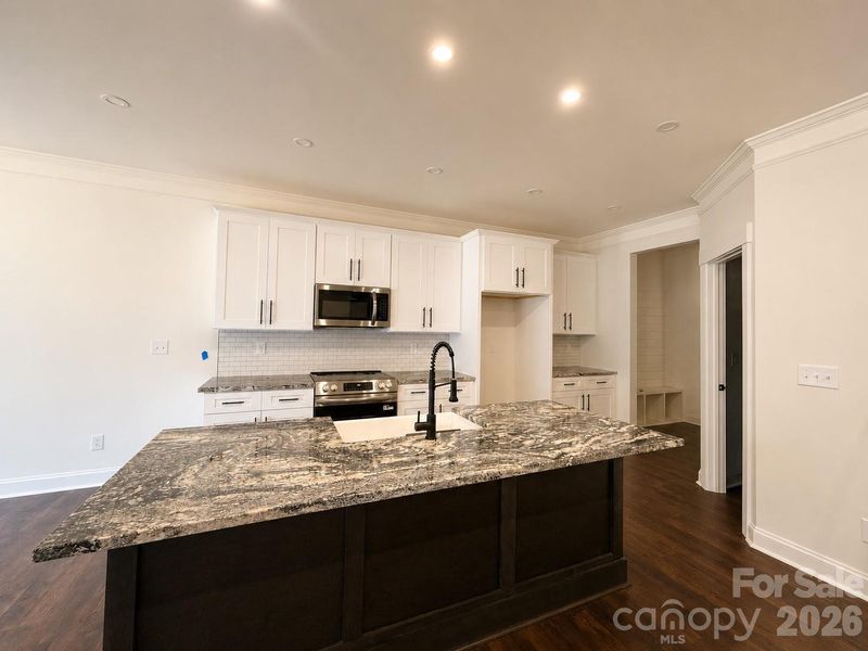 Furnished interior view inside a new home in , Salisbury (Image 17).