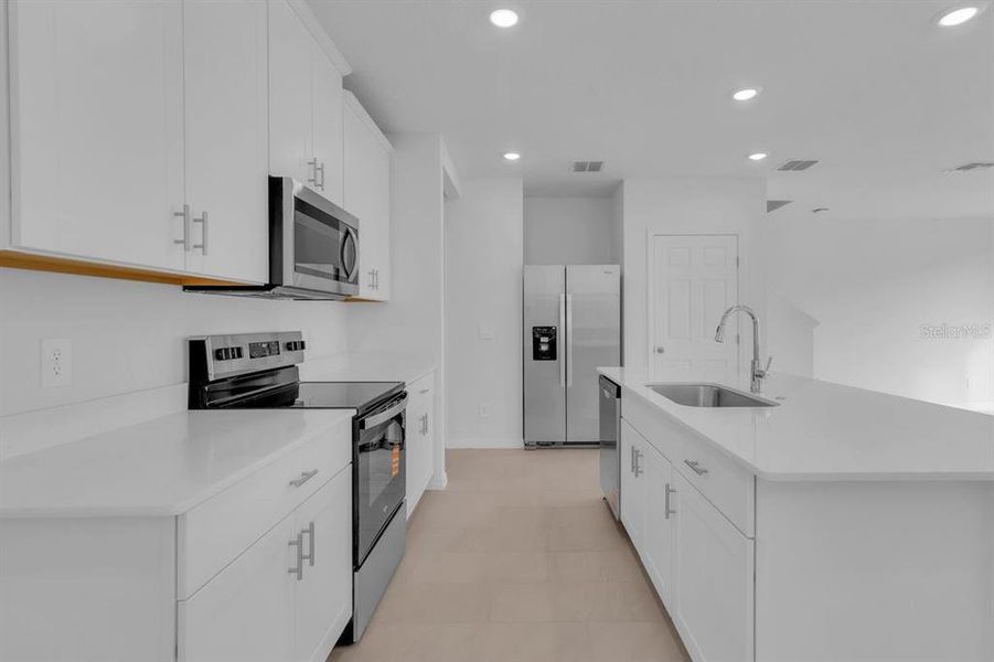 Furnished interior view inside a new home in , St. Cloud (Image 10).