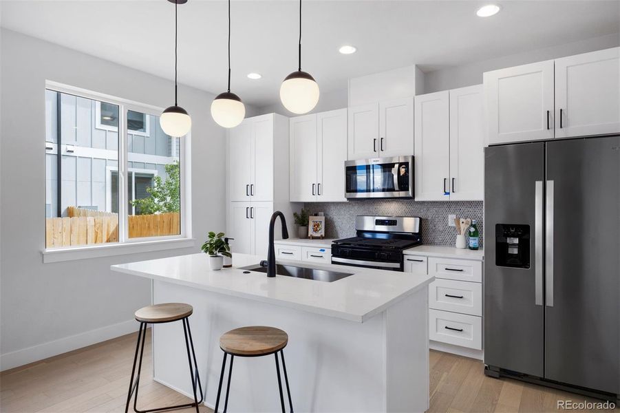 Furnished interior view inside a new home in , Wheat Ridge (Image 7). Furnished interior view inside a new home in , Wheat Ridge (Image 7).
