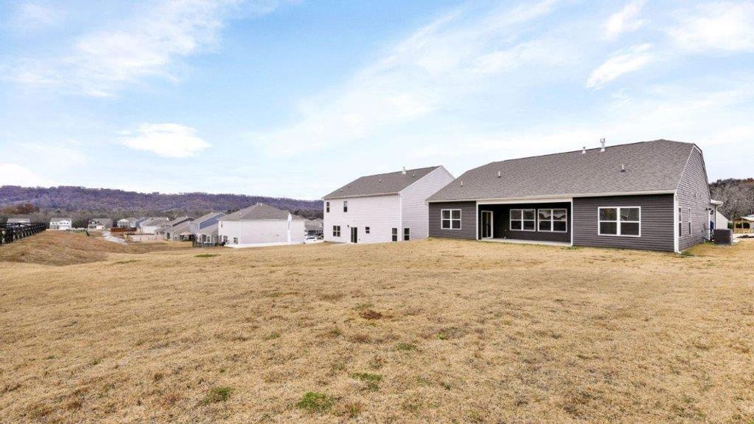 Exterior details and patio area of a home in Sweet Briar, Ooltewah (Image 24). Exterior details and patio area of a home in Sweet Briar, Ooltewah (Image 24).