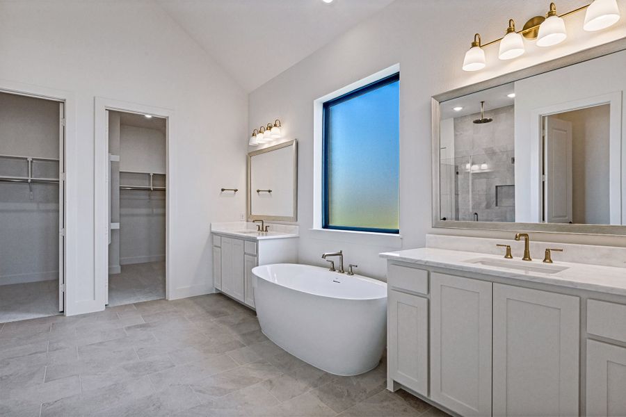 Furnished interior view inside a new home in Hilltop Ranch, Leander (Image 11).