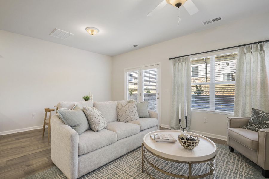 Furnished interior view inside a new home in Central Creek, Goose Creek (Image 16).