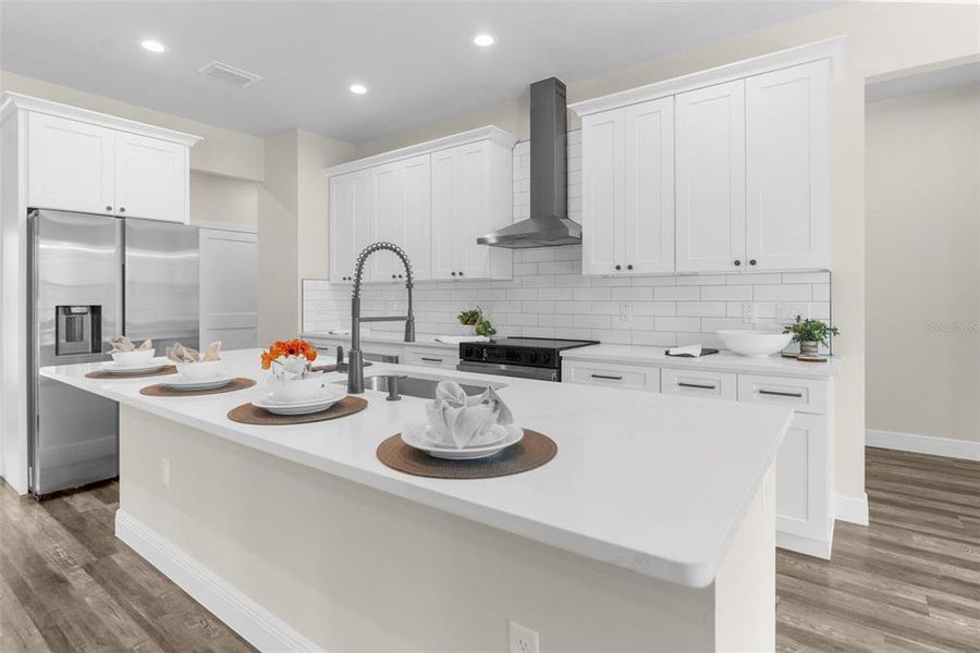 Furnished interior view inside a new home in , Weeki Wachee (Image 8).