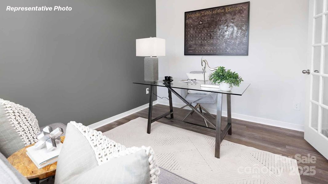 Furnished interior view inside a new home in The Falls at Newton, Newton (Image 14).