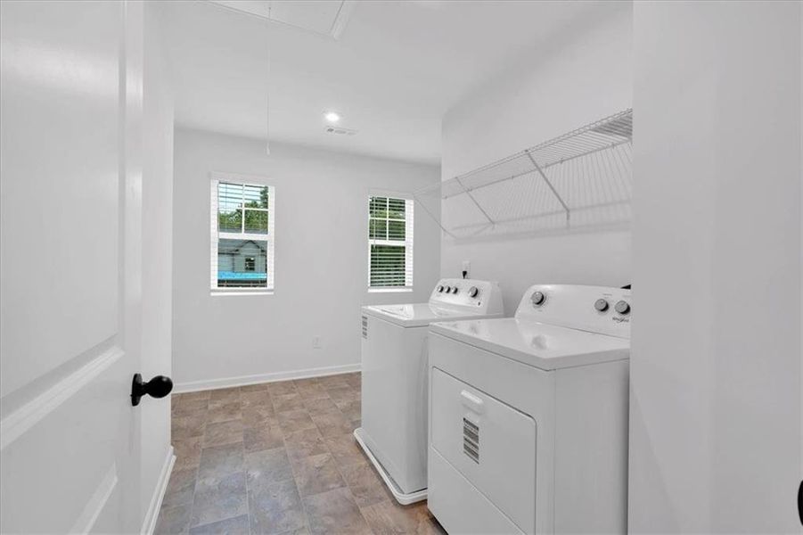 Furnished interior view inside a new home in Meadow Pines, Dallas (Image 15).