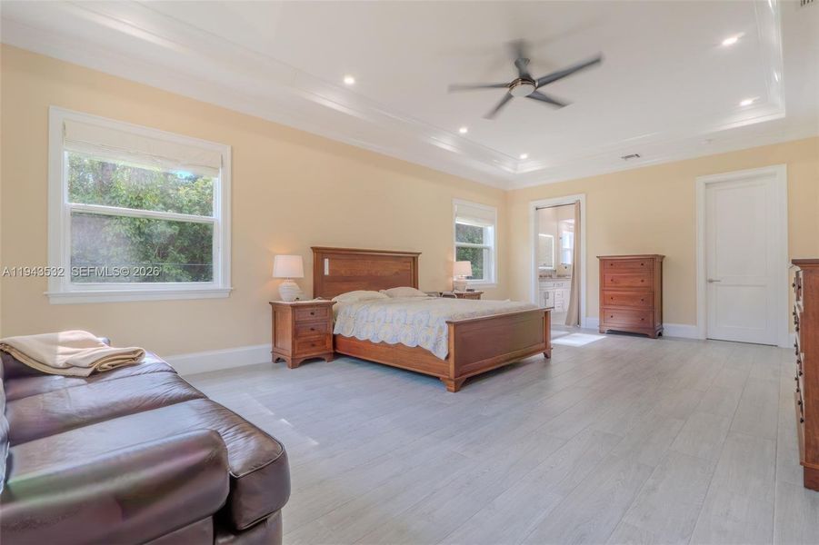 Furnished interior view inside a new home in , Parkland (Image 15).