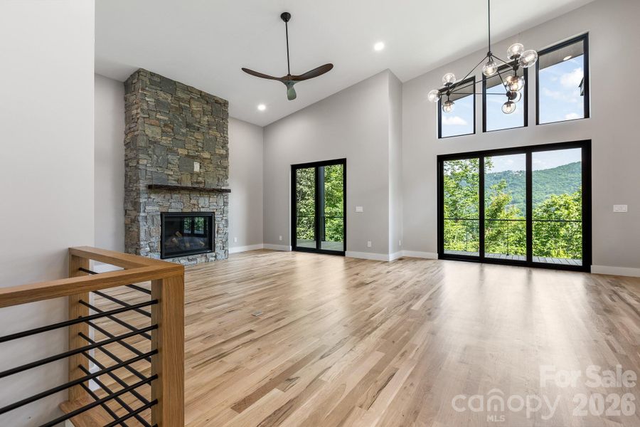 Spacious, unfurnished interior of a new home in , Waynesville (Image 31).