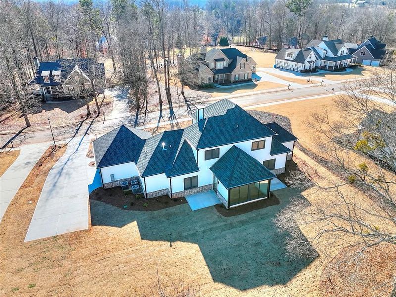 Front exterior of a new home in , Commerce, GA, highlighting curb appeal (Image 2).