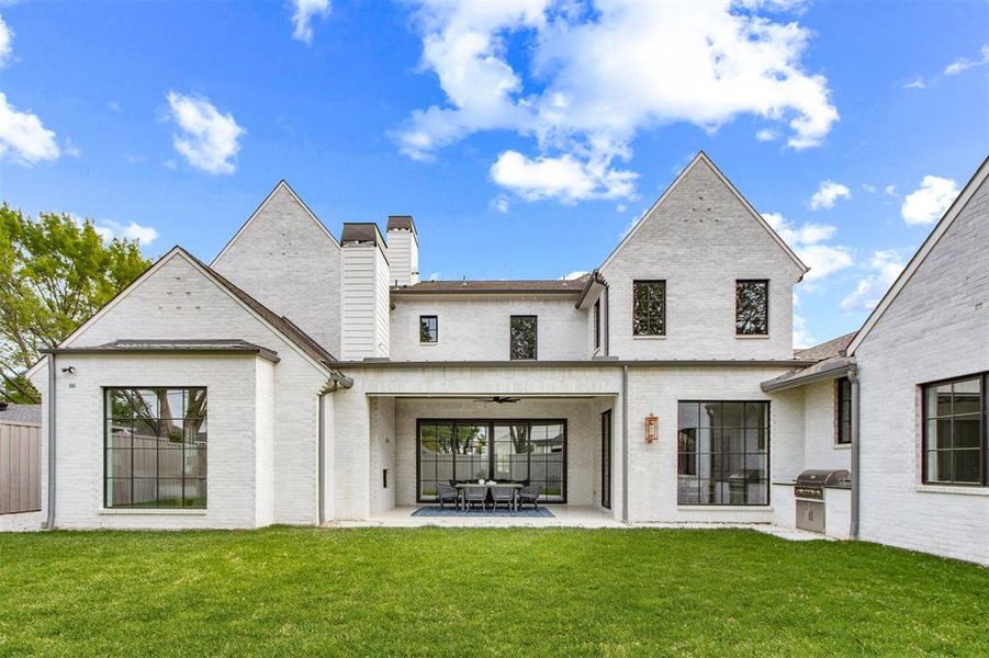 Exterior details and patio area of a home in , Dallas (Image 24). Exterior details and patio area of a home in , Dallas (Image 24).