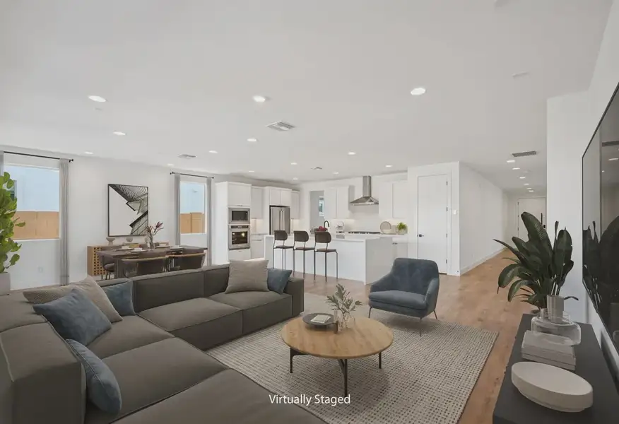 Virtually Staged Great Room - 4 of 14