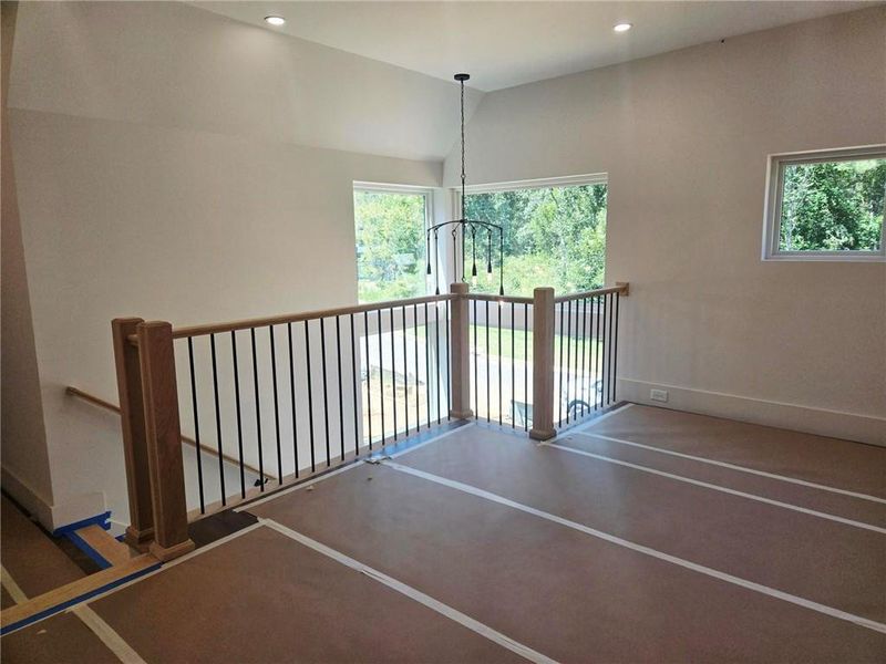 In-progress construction of a new home in Aster, Roswell, GA (Image 66).