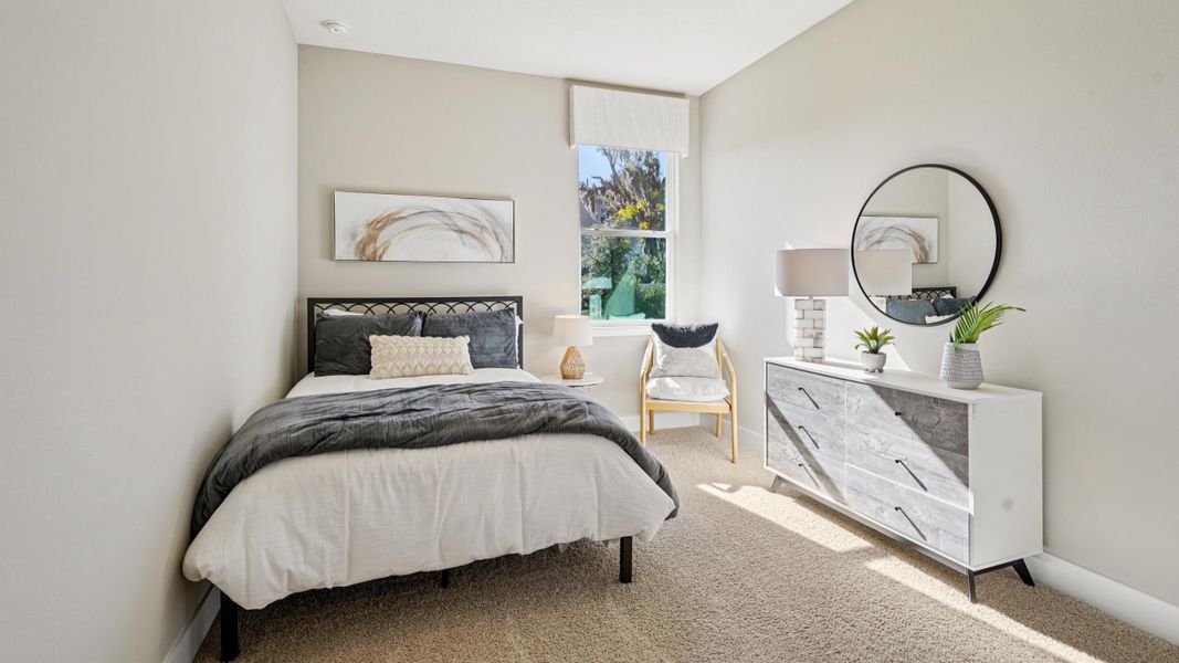 Furnished interior view inside a new home in Buchanan Trails, Newberry (Image 11).