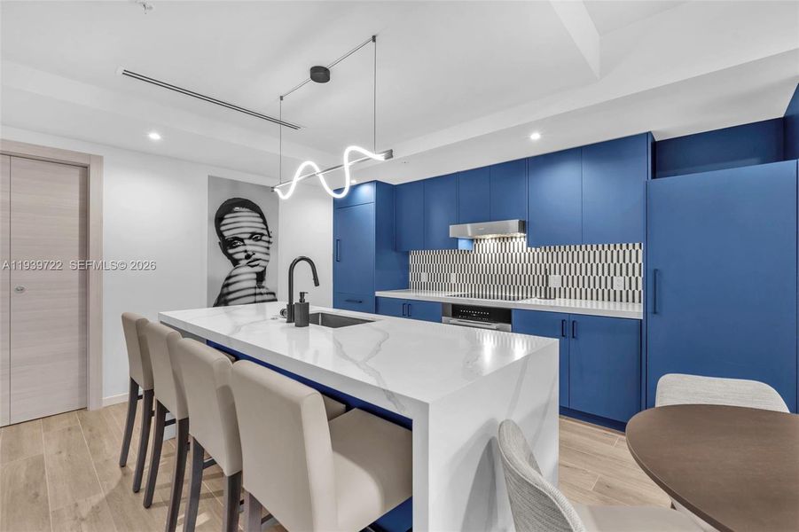 Furnished interior view inside a new home in , Coral Gables (Image 8).