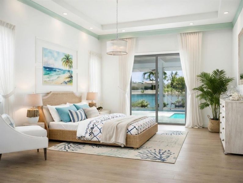 Furnished interior view inside a new home in , Port Charlotte (Image 12).