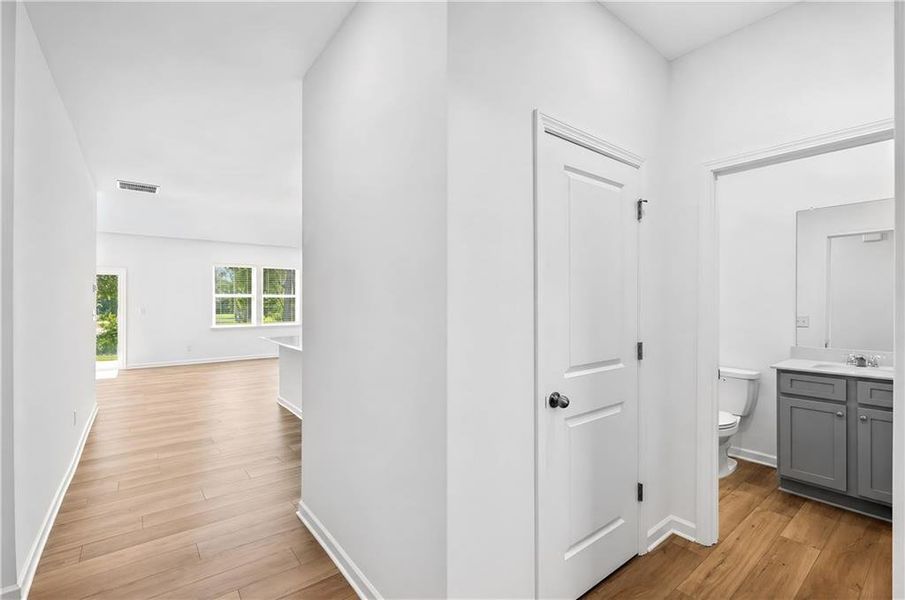 Spacious, unfurnished interior of a new home in Crossvine Village, LaGrange (Image 13).