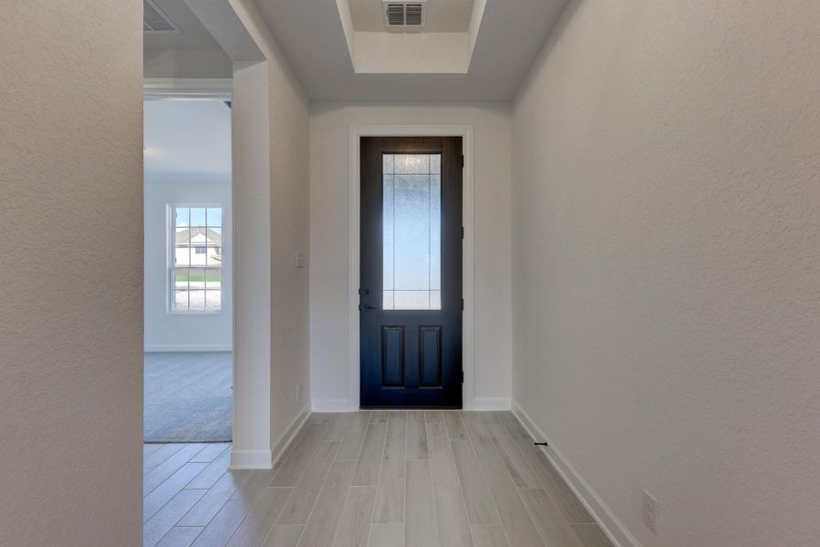 Representative unfurnished interior of a home built from the Leander by Ashton Woods in The Heights at Saddlebrook Ranch 60's, Schertz (Image 9). Representative unfurnished interior of a home built from the Leander by Ashton Woods in The Heights at Saddlebrook Ranch 60's, Schertz (Image 9).