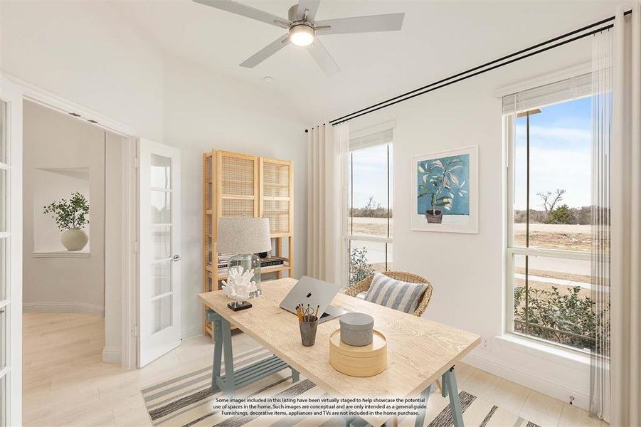 Furnished interior view inside a new home in Hampton Park, Glenn Heights (Image 8). Furnished interior view inside a new home in Hampton Park, Glenn Heights (Image 8).