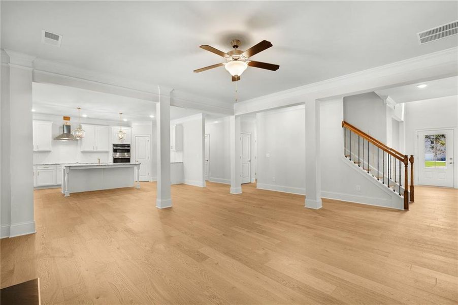 Spacious, unfurnished interior of a new home in The Landing at Miller’s Ferry, Adairsville (Image 36). Spacious, unfurnished interior of a new home in The Landing at Miller’s Ferry, Adairsville (Image 36).