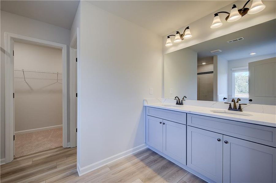 Furnished interior view inside a new home in Abbotts Crossing, Conyers (Image 5).