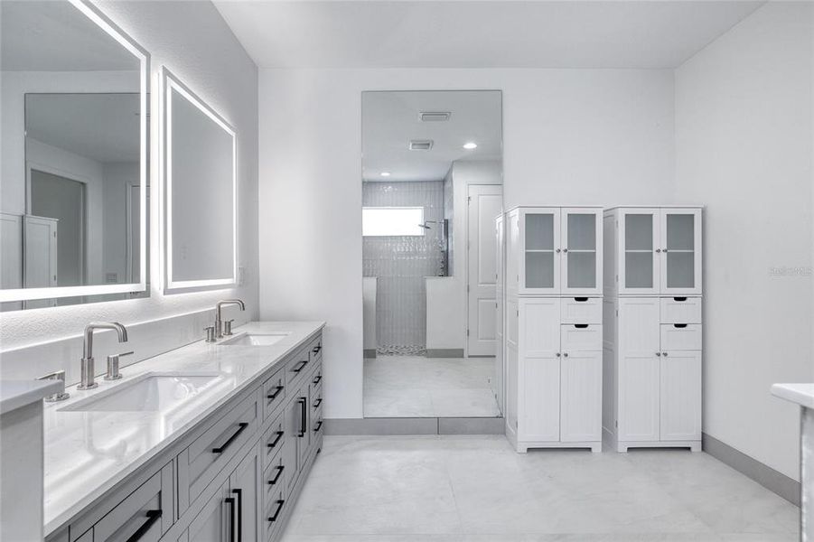 Furnished interior view inside a new home in , Daytona Beach (Image 22).