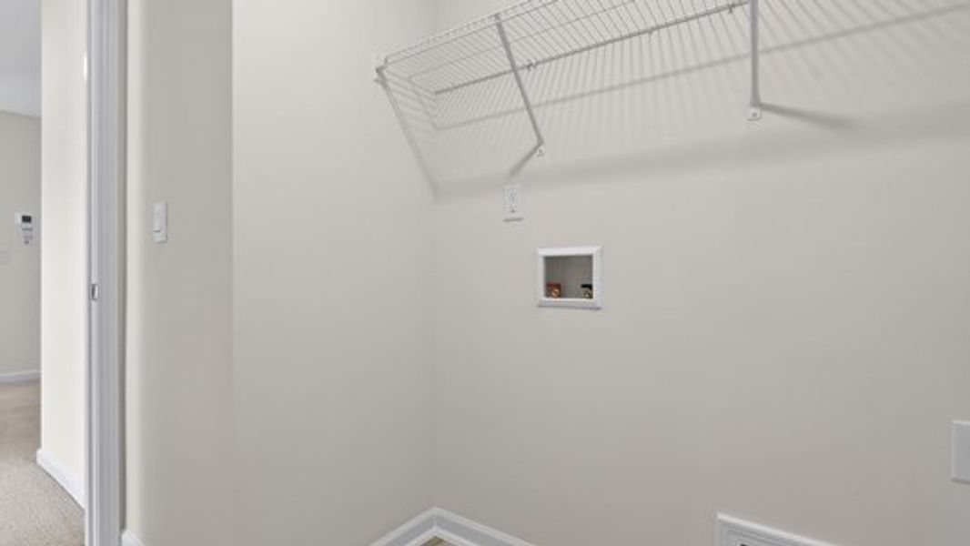 Spacious, unfurnished interior of a new home in The Reserve at Prestleigh, Wake Forest (Image 33).