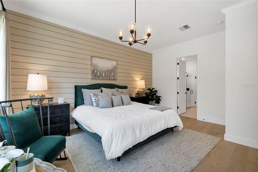 Furnished interior view inside a new home in Northlake At Ovation, Winter Garden (Image 6).