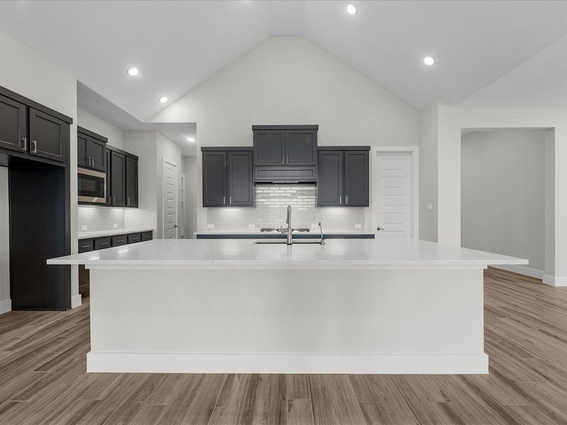 Furnished interior view inside a new home in Pecan Ridge, Fulshear (Image 4).
