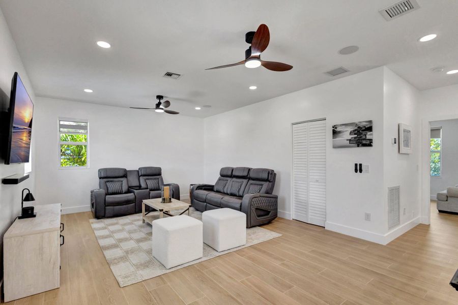 Furnished interior view inside a new home in , North Palm Beach (Image 68). Furnished interior view inside a new home in , North Palm Beach (Image 68).