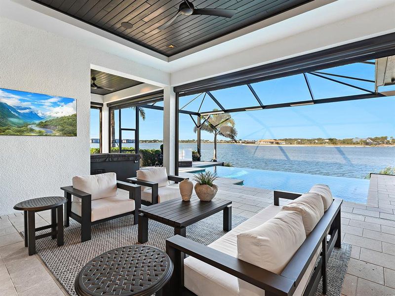 Exterior details and patio area of a home in , Sarasota (Image 39). Exterior details and patio area of a home in , Sarasota (Image 39).