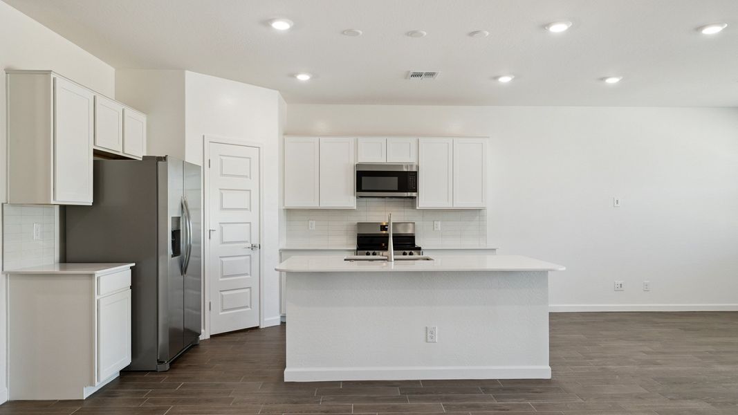 Furnished interior view inside a new home in Del Rio Ranch, Avondale (Image 4). Furnished interior view inside a new home in Del Rio Ranch, Avondale (Image 4).