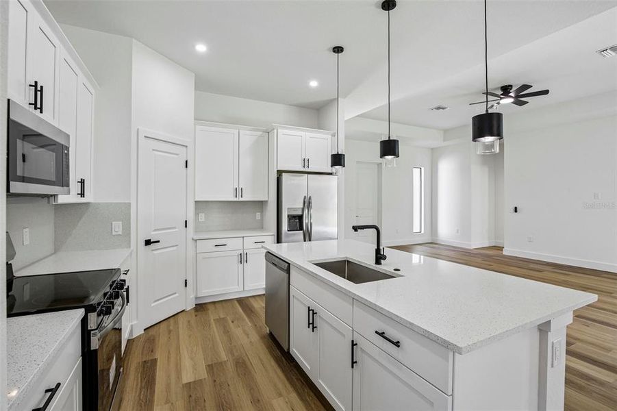 Furnished interior view inside a new home in , North Port (Image 10).