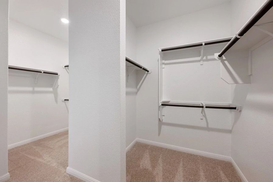 Primary Walk In Closet