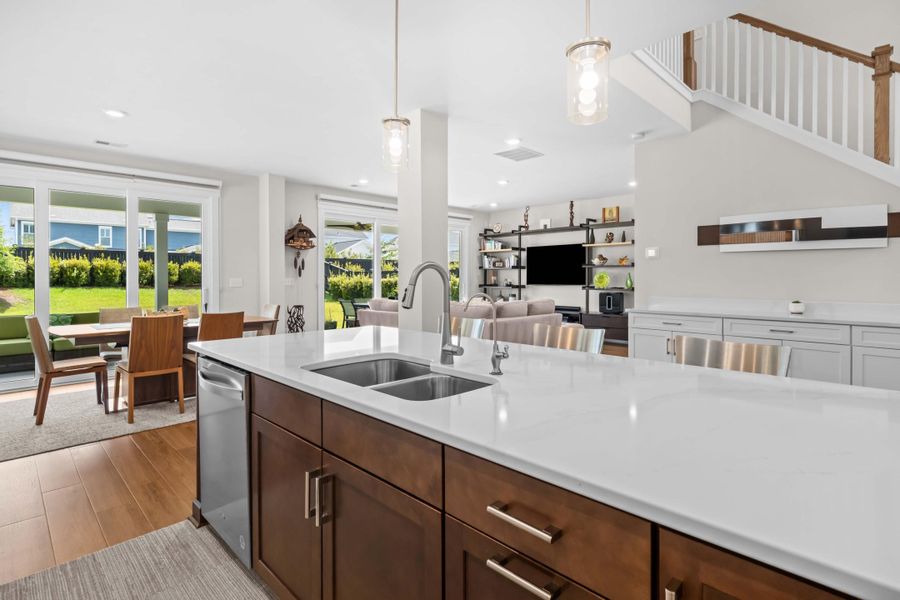 Furnished interior view inside a new home in , Summerville (Image 35).