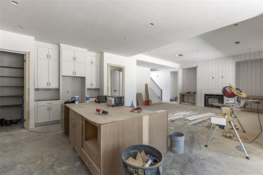 In-progress construction of a new home in , Buford, GA (Image 39).