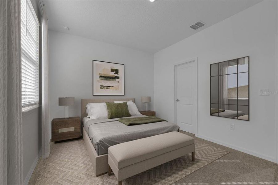 Furnished interior view inside a new home in Brack Ranch, St. Cloud (Image 25).