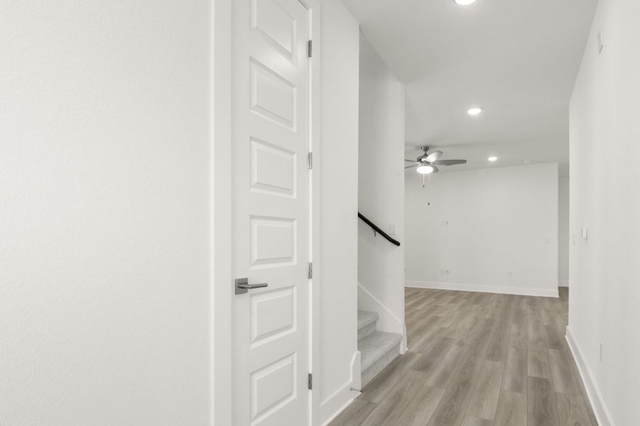 Spacious, unfurnished interior of a new home in Easton Park, Austin (Image 23).