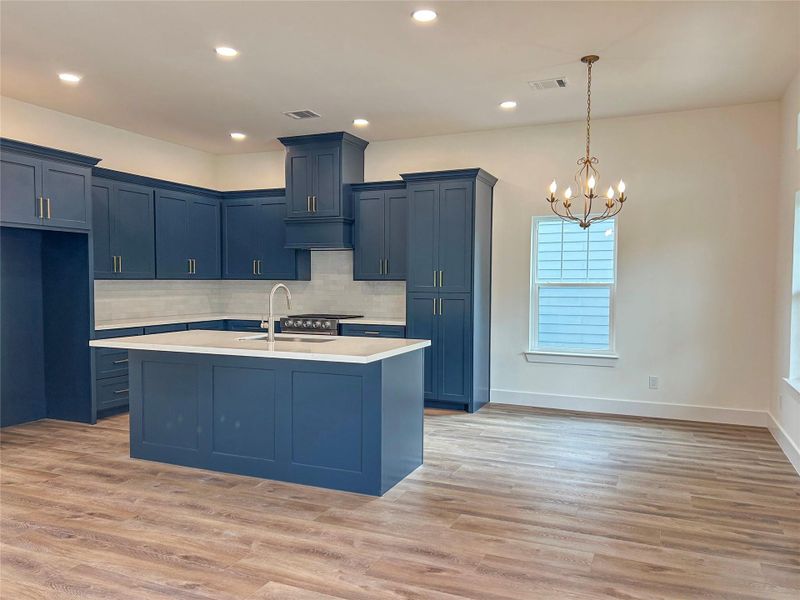 Custom built kitchen