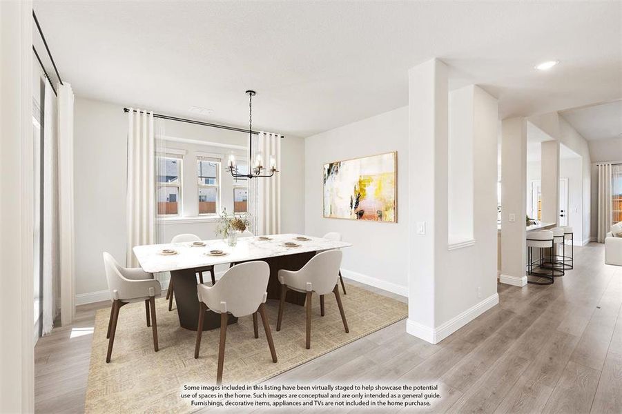 Furnished interior view inside a new home in Glenwood Meadows, Argyle (Image 18). Furnished interior view inside a new home in Glenwood Meadows, Argyle (Image 18).