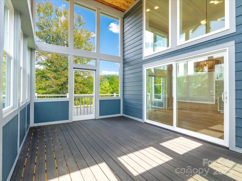 Outdoor Living Over Greenway