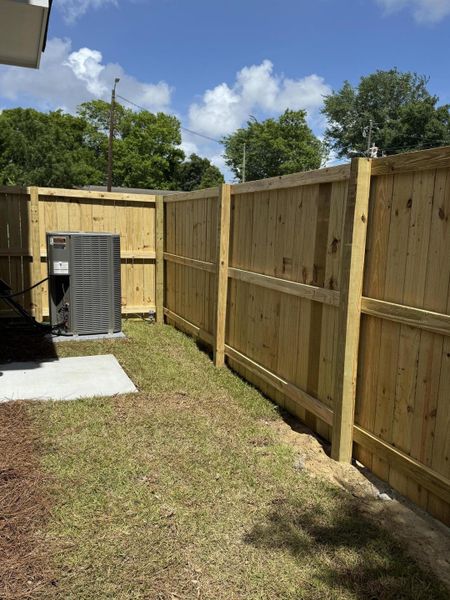 Exterior details and patio area of a home in , North Charleston (Image 4).